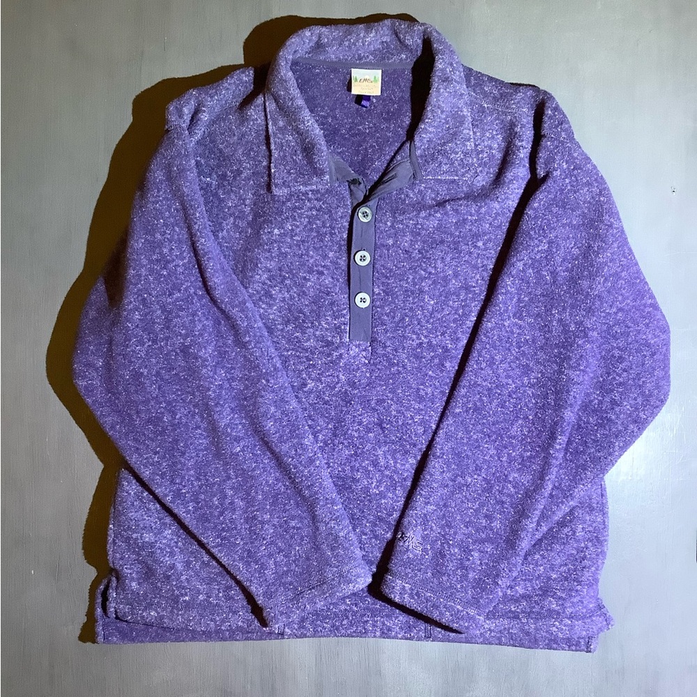 Eastern Mountain Sports Fleece Pullover | Large | 100% Polyester | Made In USA